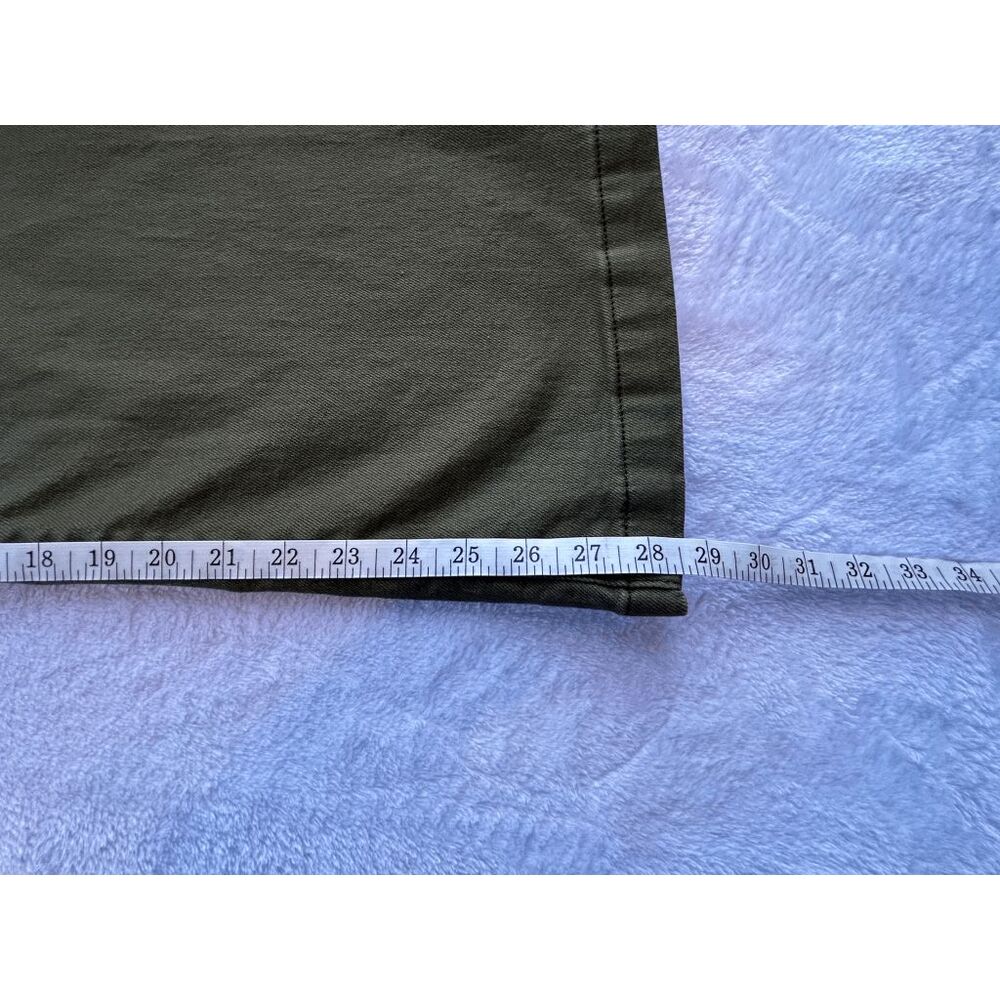 Levi's Super Low Flare Olive Green Jeans Size 31, Wide Flare, Casual - Picture 8 of 11